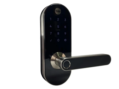 Fechadura Digital Yale YMC 420W com Zigbee integrado, biometria e múltiplas aberturas