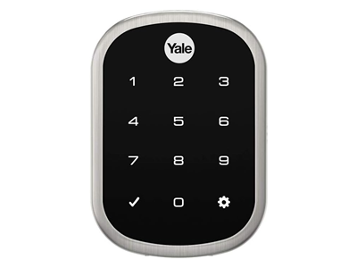 Fechadura Digital Yale YRD 256 compatível com Z-Wave e Alexa para porta de correr