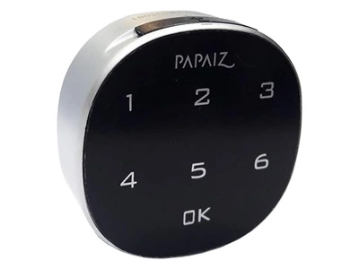 Fechadura Digital Papaiz M1602 para móveis e armários com teclado touch