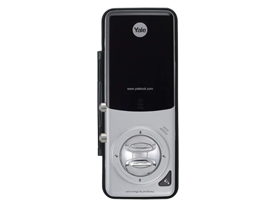 Fechadura Digital Yale YDG 313 com tela touch screen para porta de vidro premium